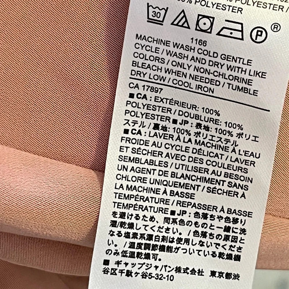 Banana Republic| NEW Pink Pencil Short Skirt Sarong  Side Tie Size US 4 NWT - Picture 7 of 9